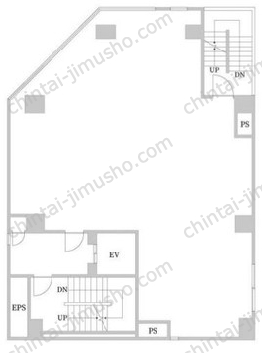 THE CENTRAL OMORI5階の間取図