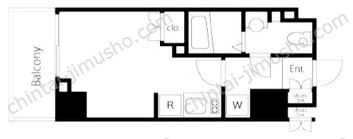 VORT渋谷松濤residenceの間取図