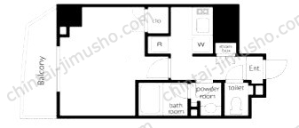 VORT渋谷松濤residenceの間取図