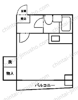 国土池袋ビルの間取図