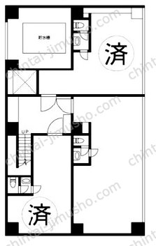 サンハイツときわの間取図