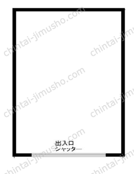 ヒルトップ高輪1階の間取図