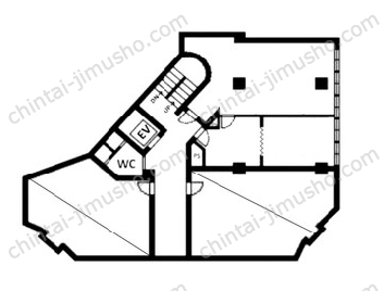 八大ビルの間取図