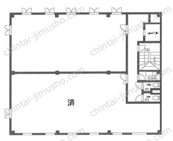 新正ビルの間取図