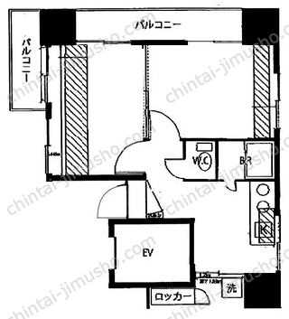 天空MURAの間取図