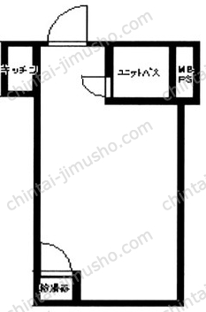 新宿三光町ハイムの間取図