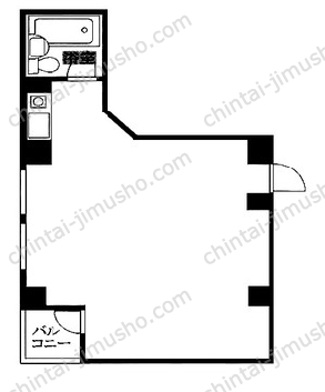 アークシティ池袋8階の間取図