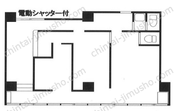 富士見町ビルの間取図