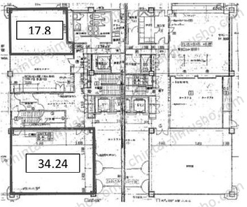 相互半蔵門ビル1階の間取図