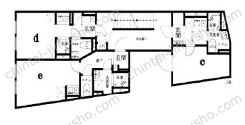 アクシアときわ台の間取図