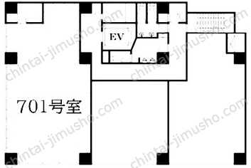サリュートビルの間取図