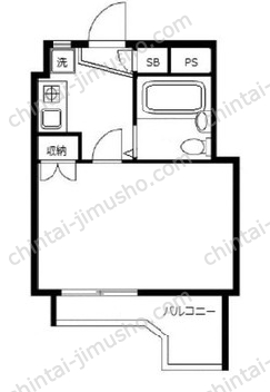 豊強ビル3階の間取図