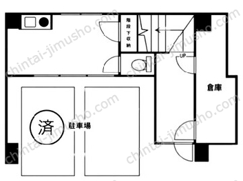 グレイスM1階の間取図