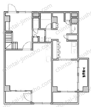 KMプラザ4Fの間取図