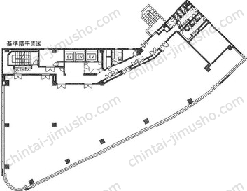 京王新宿追分ビルの間取図