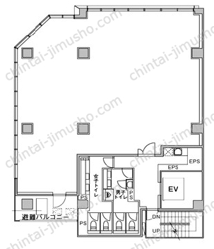 クロスシー新宿御苑前ビルの間取図