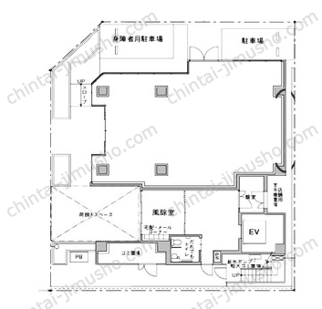 クロスシー新宿御苑前ビルの間取図