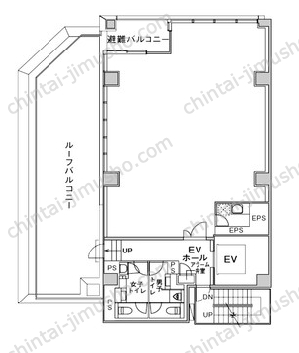 クロスシー新宿御苑前ビルの間取図