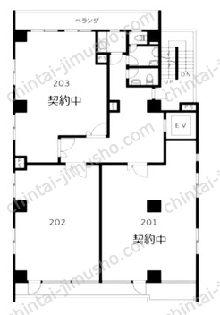ストークビル赤坂の間取図