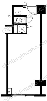 ニューステイトメナーの間取図