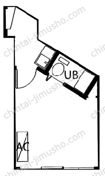 新宿タウンプラザ1階の間取図
