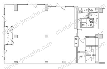 内山ビル2Fの間取図