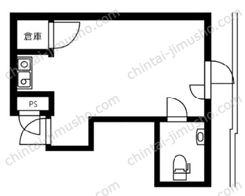 シャトレーイン横浜の間取図