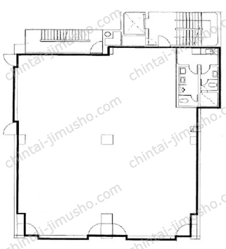 CMビル3階の間取図