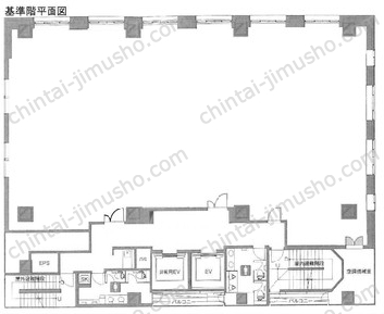 虎ノ門高木ビル2Fの間取図