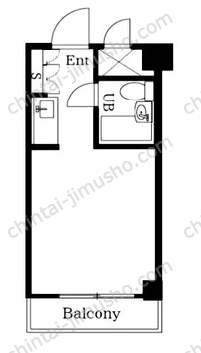 ライオンズマンション関内の間取図