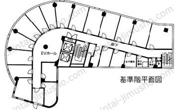 初台センタービル／BLOCKS MUTE HATSUDAIの間取図