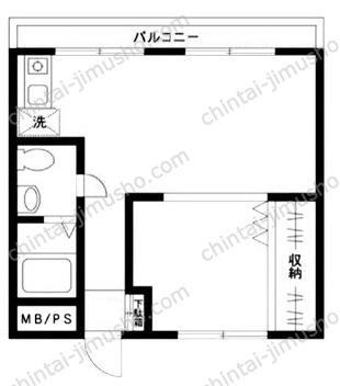 近富マンションの間取図
