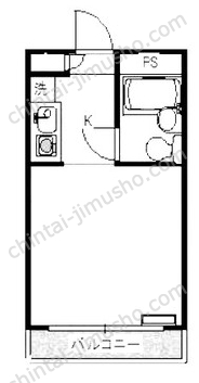 キソービクトリア用賀／ヴィクトリアキソーマンション用賀2階の間取図