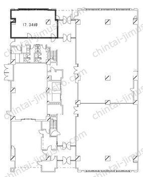 大樹生命横浜桜木町ビルの間取図