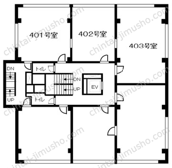 新代々木ビルの間取図