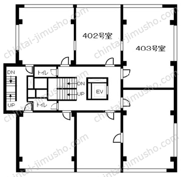新代々木ビルの間取図