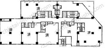 クリエート三田ビルの間取図