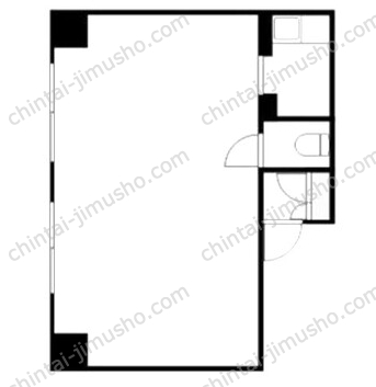 同栄新宿ビル7Fの間取図