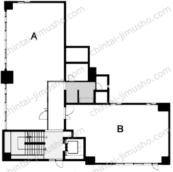 IM桜木町ビル4Fの間取図