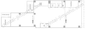 ブランエスパ銀座の間取図