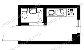 ダイヤモンドレジデンス八丁堀1階の間取図