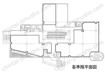 CHIGASAKI　Biz-Naz4階の間取図