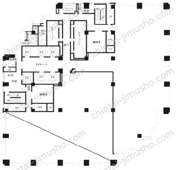 新宿スクエアタワーの間取図