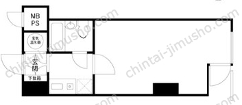 ノア道玄坂の間取図
