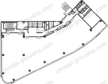京王新宿追分ビルの間取図