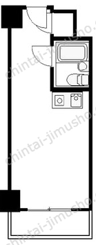 ステュディオ虎ノ門の間取図
