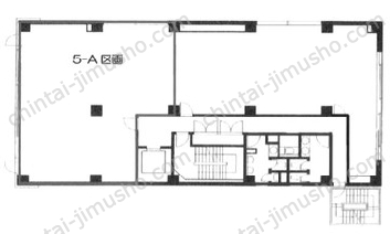 MIテラス横浜西口5階の間取図