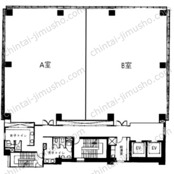 KR GINZA Ⅱの間取図