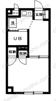 ステーションエルの間取図