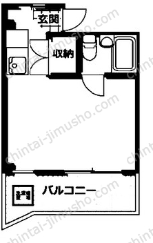 スターハイツ3階の間取図